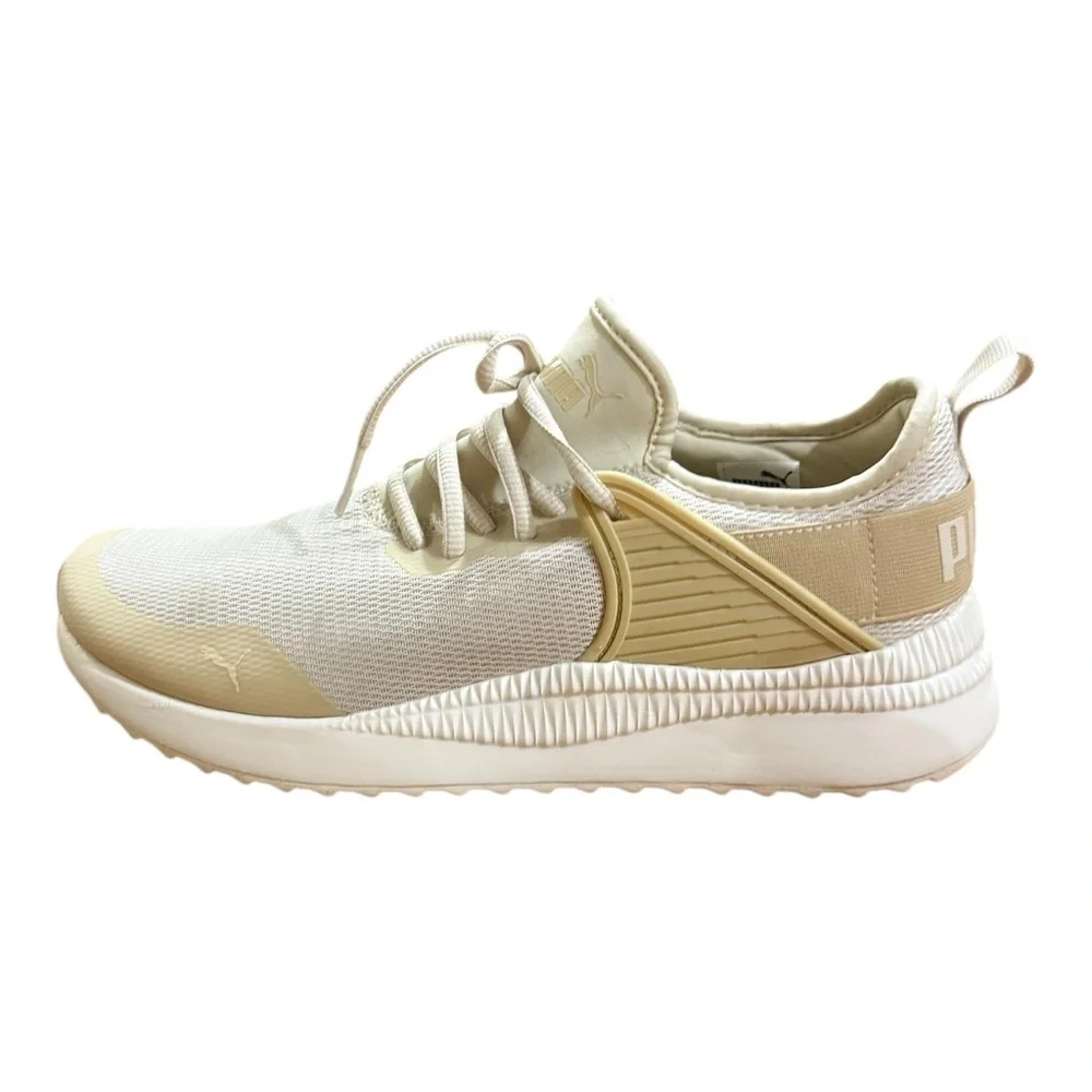 PUMA Pacer Next Cage Beige, Tan, Off White - Women’s Sneakers Running Tennis 8.5 - Picture 9 of 13